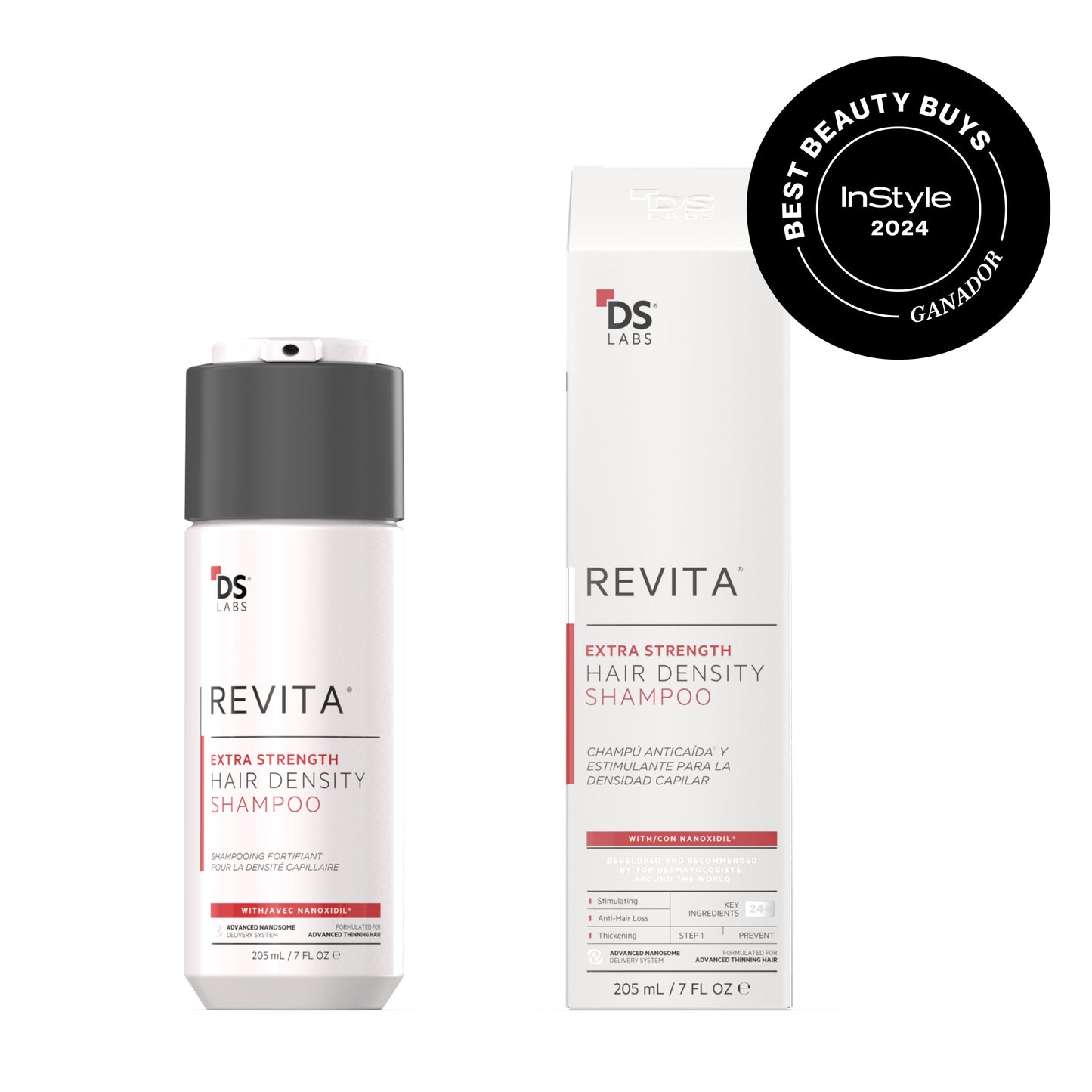 Revita® Extra Strength 205ML | Champú de Alto Rendimiento para la Densidad Capilar
