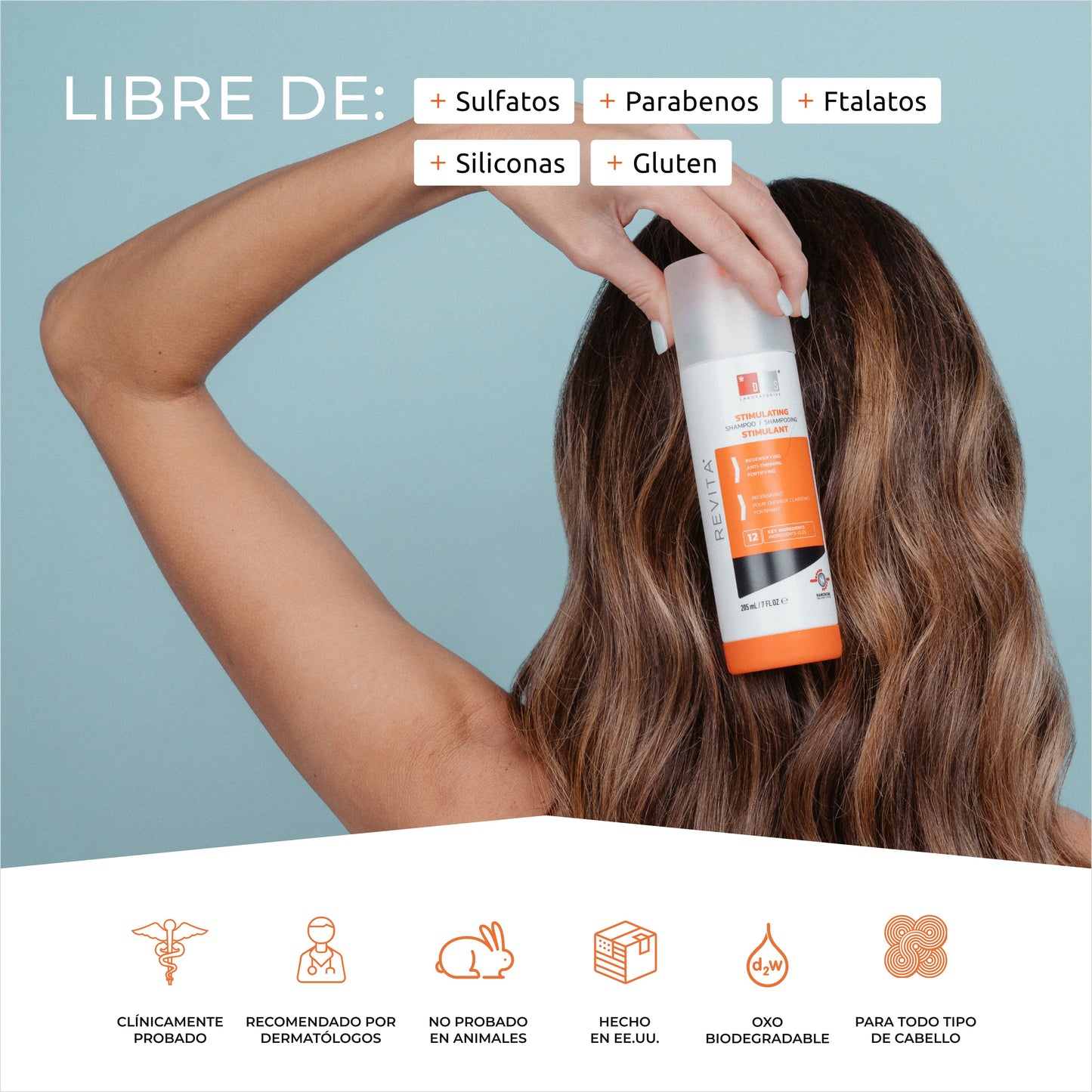 Revita® 205ML | Champú anticaída estimulante del cabello