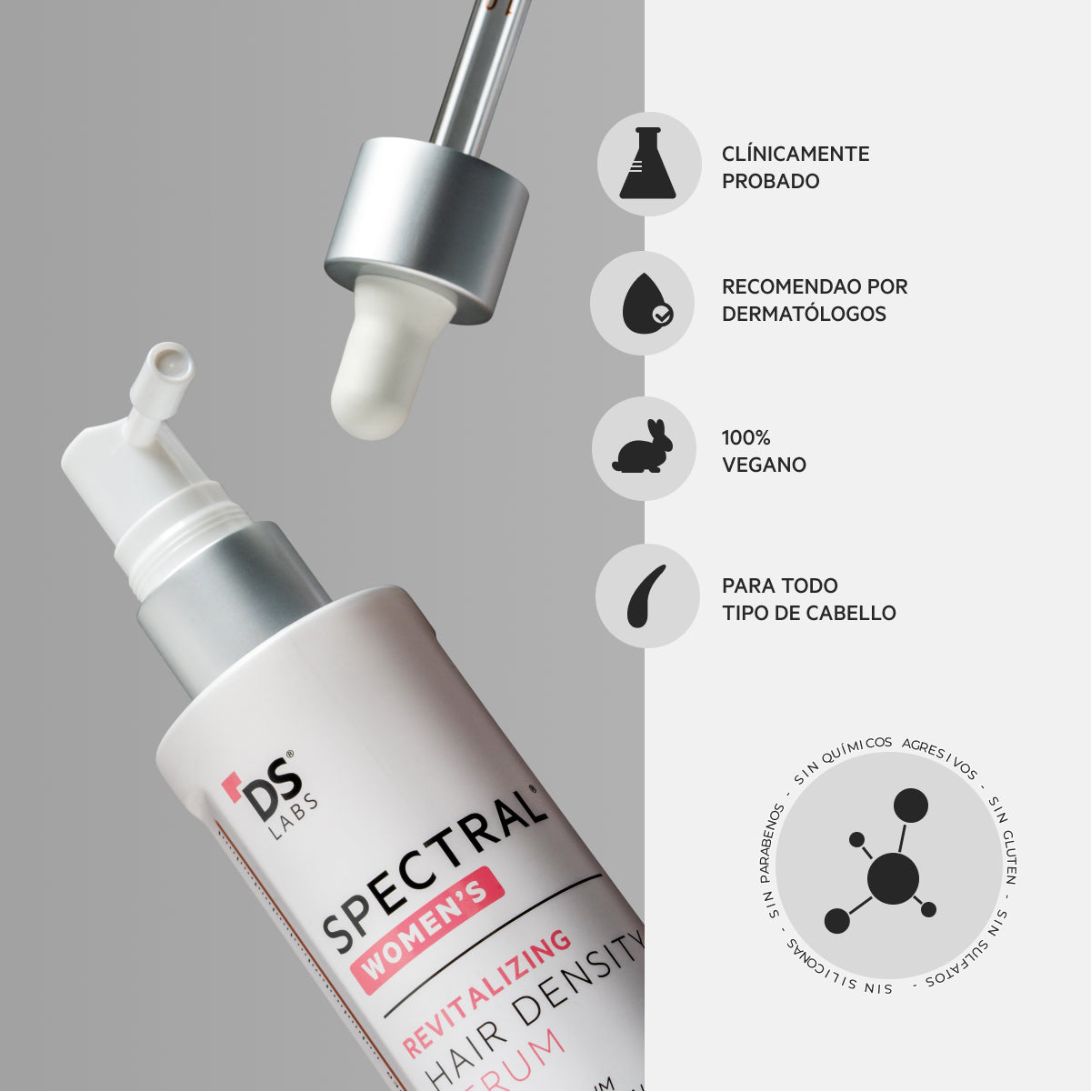 Spectral.Women's® | TRATAMIENTO REVITALIZANTE CON NANOXIDIL 5%