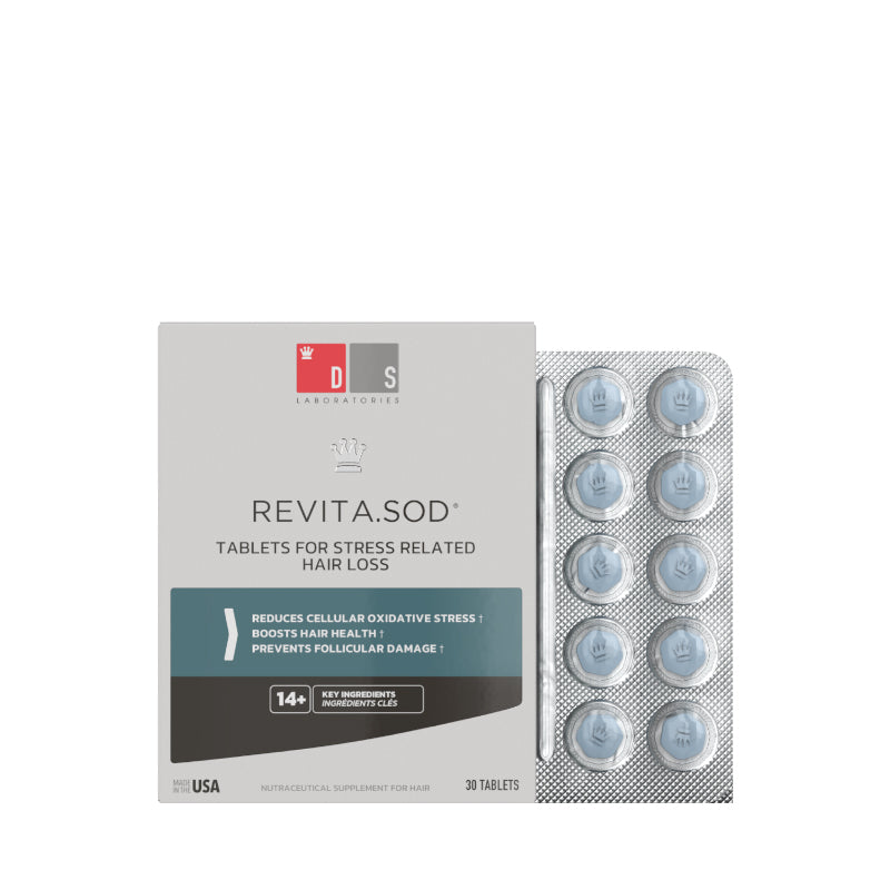 Revita.SOD® | Primer Nutraceútico para la Pérdida de Cabello Relacionada con el Estrés