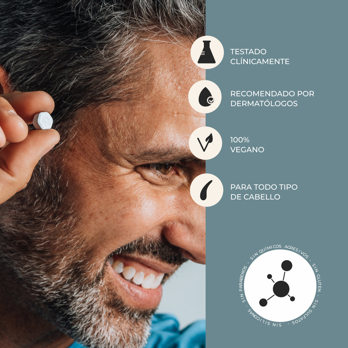 Revita.SOD® 90 Comprimidos | Primer Nutraceútico para la Pérdida de Cabello Relacionada con el Estrés