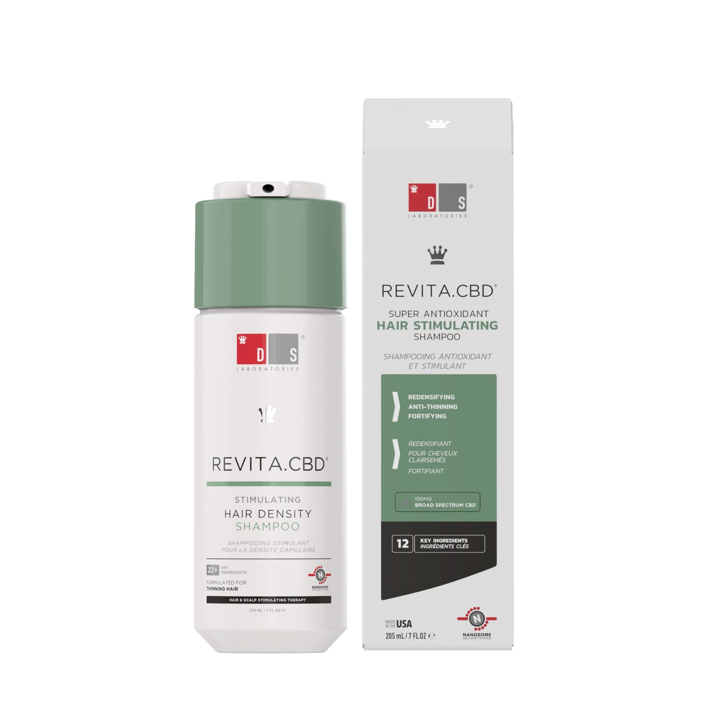Revita.CBD | Champú anticaída estimulante del cabello con CBD