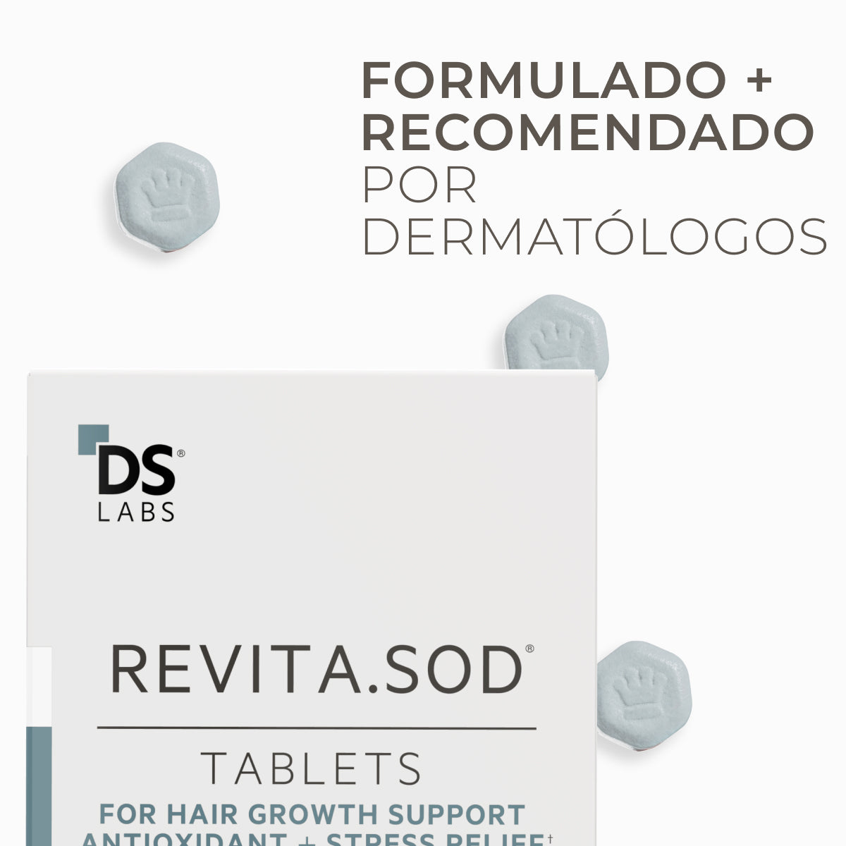 Revita.SOD® | Primer Nutraceútico para la Pérdida de Cabello Relacionada con el Estrés