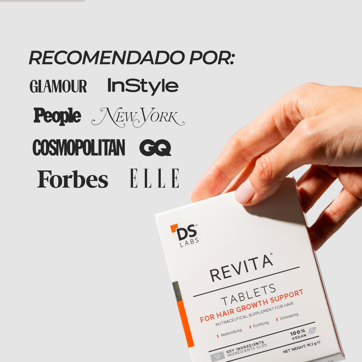 REVITA® TABLETS | Suplemento anticaída