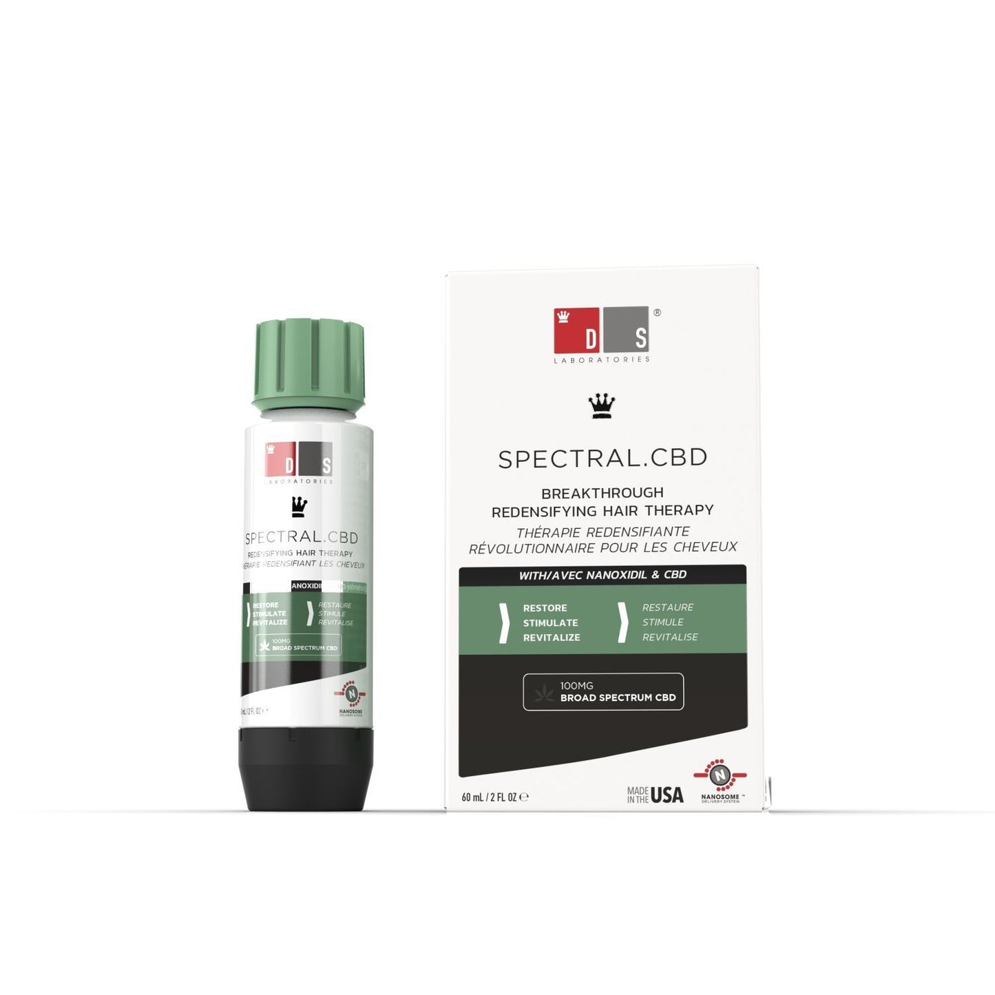 SPECTRAL.CBD | Innovador tratamiento antioxidante y anticaída con CBD