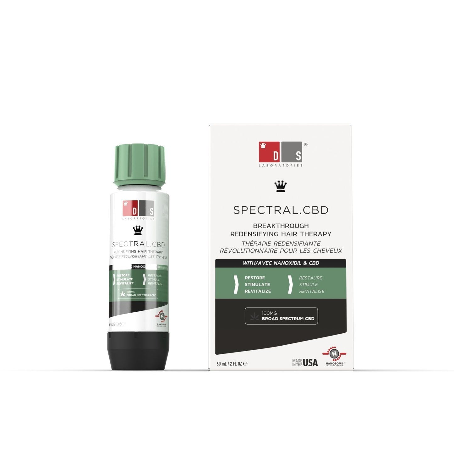 SPECTRAL.CBD | Innovador tratamiento antioxidante y anticaída con CBD