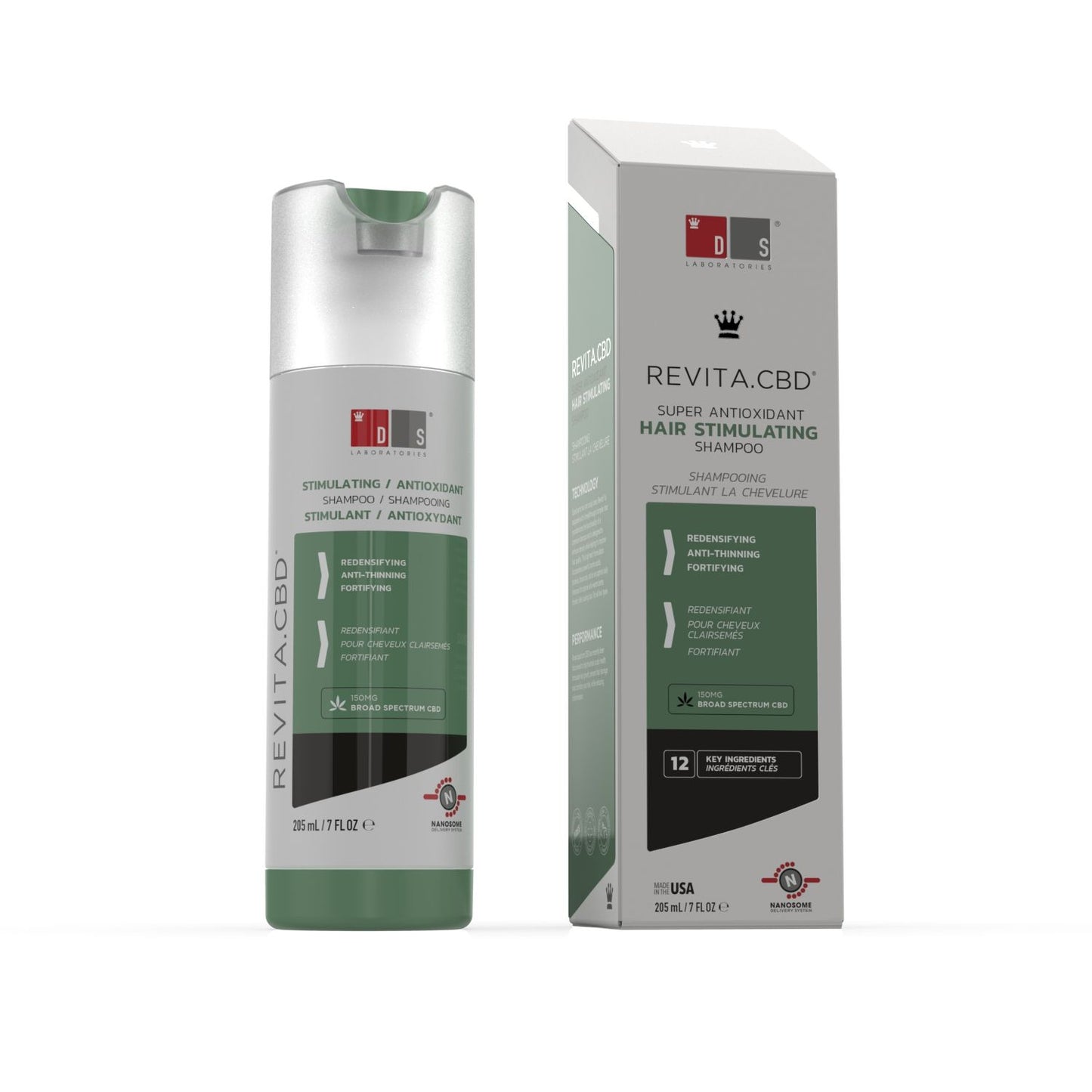 Revita.CBD | Champú anticaída estimulante del cabello con CBD