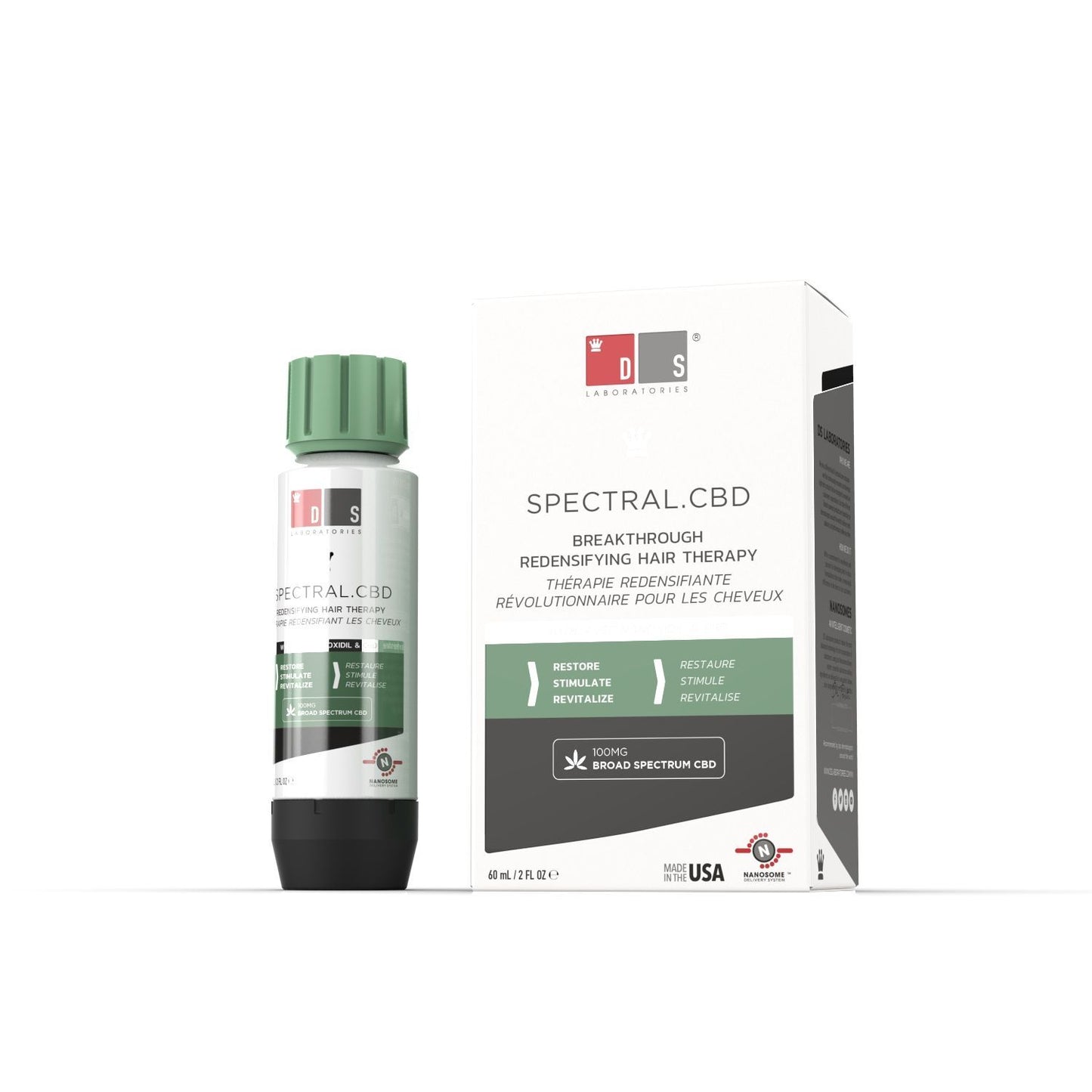 SPECTRAL.CBD | Innovador tratamiento antioxidante y anticaída con CBD