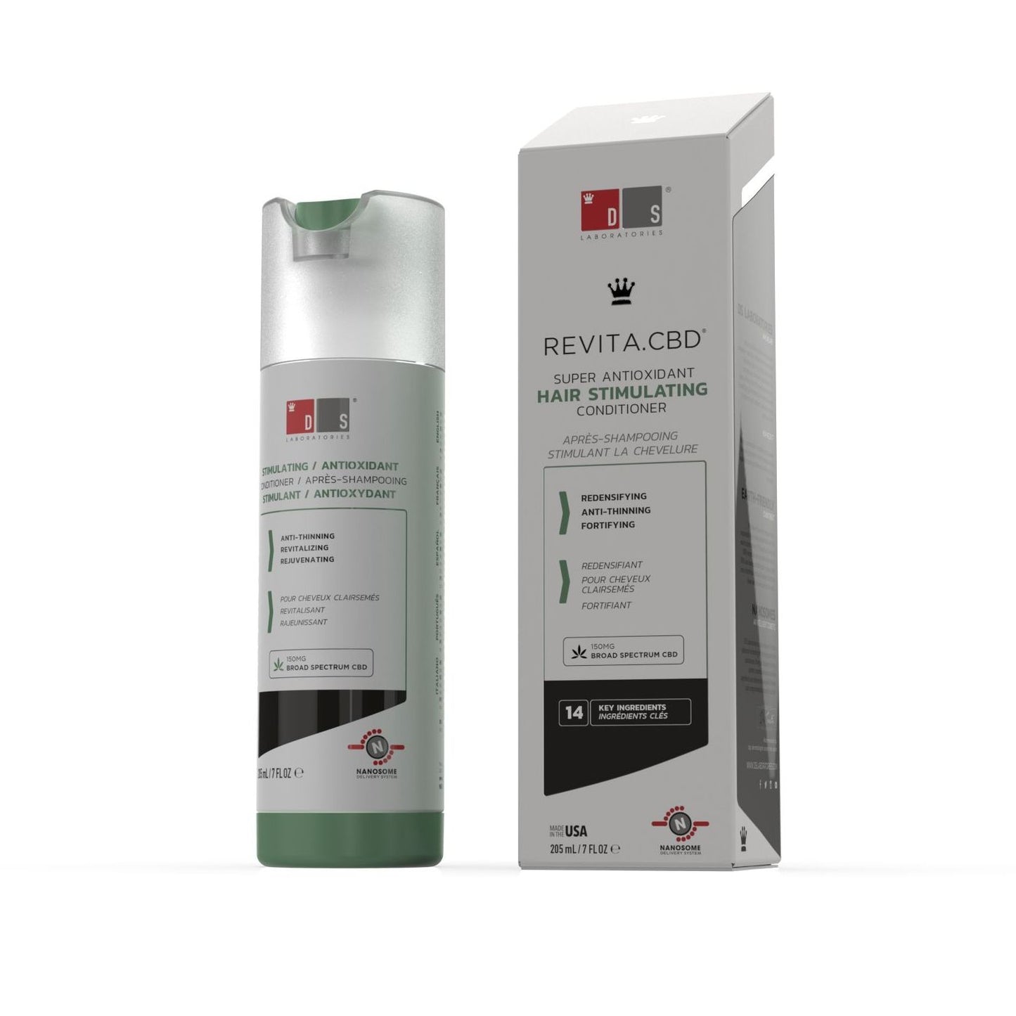 Revita.CBD | Acondicionador anticaída estimulante del cabello con CBD